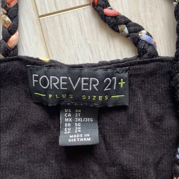 Plus Size Floral Maxi Forever 21 - Size 3X - Picture 4 of 4